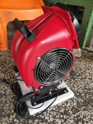 [多元化風扇風鼓]夜市 攤販 市場用馬卡龍(紅)超強風鼓~戶外 露營~45度吹角 二段風速