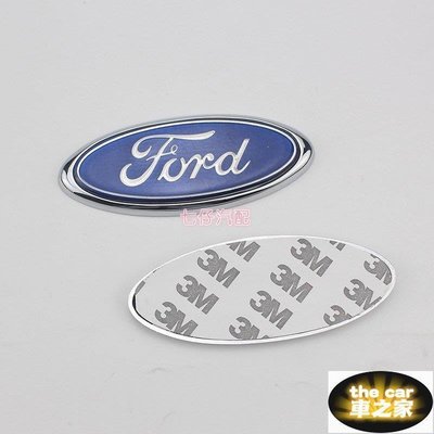福特車標logo fiesta focus 前標福克斯後標 mondeo 中網標FORD機蓋標車尾標適用於Ford 福特-汽車館