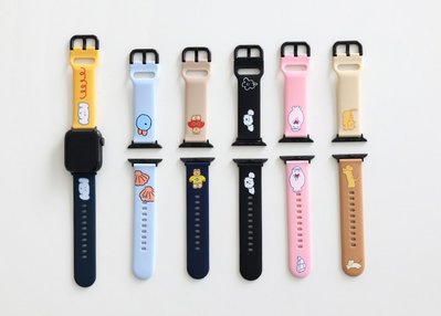 【Luxury】 Romane Apple Watch 矽膠錶帶 Apple Watch錶帶 手錶配件 蘋果配件