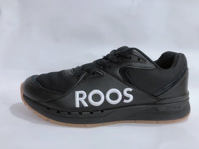 北台灣大聯盟 KangaROOS 美國袋鼠 男 RUNAWAY ROOS復古跑鞋91060-黑 超低直購價790元