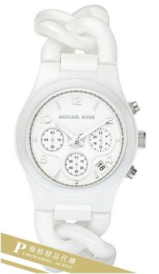 雅格時尚精品代購Michael Kors MK5387 陶瓷錶帶 白色晶鑽陶瓷腕錶 經典手錶 美國正品