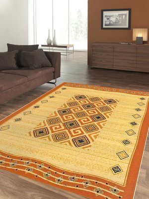 【范登伯格】拉斯比利時狂野奔放野性美進口絲質地毯.賠售價2690含運-140x190cm