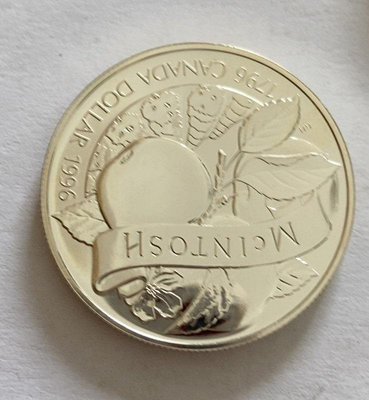 二手 加拿大一1996年 錢幣 銀幣 硬幣【奇摩錢幣】1922