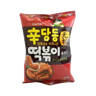 🇰🇷 韓國 HAITAI 海太 韓式辣炒年糕風味 餅乾 103g