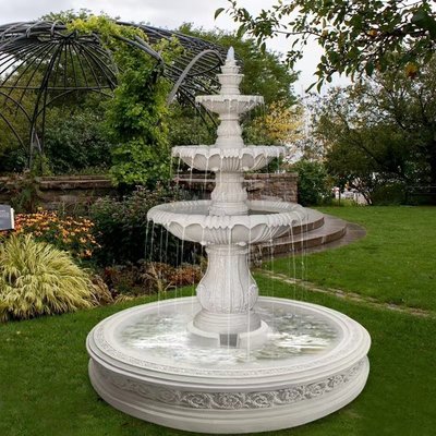 歐式大型多層羅馬柱噴泉循環流水別墅酒店花園婚慶景觀噴水池擺件滿減 促銷 夏季