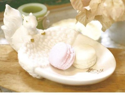 11295c 日本進口 好品質 限量品 可愛陶瓷松鼠動物核果松果核肥香皂盒飾品首飾戒子儲物收納盒擺件擺設品裝飾品禮品