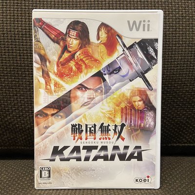 現貨在台 附特典貼紙 Wii 戰國無雙 KATANA SAMURAI WARRIORS 遊戲 5 V255