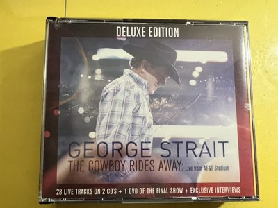 金牛座 GEORGE STRAIT - THE COWBOY RIDES AWAY - 2CD + 1DVD 鄉村