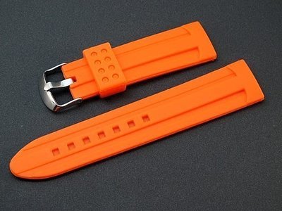 24mm橘色silicone 矽膠錶帶,22mm不鏽鋼錶扣寬單錶圈,diesel nixon ck iwc