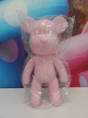 【阿波的窩 Apo's house】《POPOBE 暴力熊》15吋 35公分 P3 粉紅波點 粉色 公仔 擺飾 玩具
