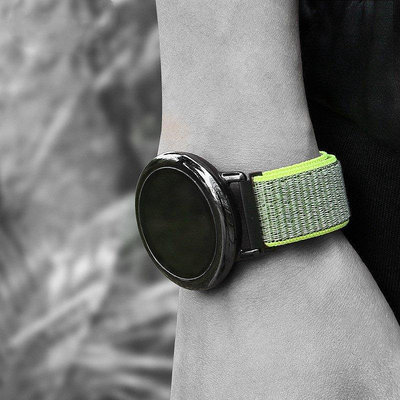 熱銷 適用於Amazfit華米手錶2/2S快拆錶帶 尼龍回環腕帶 三星S3 錶帶 ticwatch pro表帶22mm通