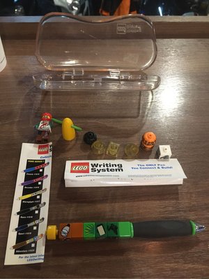 [二手積木]LEGO writing system 樂高 可自由組合式原子筆