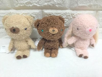 【SHINADA】日本正版 日貨 Puttie Pucci 兔子 長耳兔 泰迪熊 娃娃 玩偶