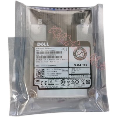 Dell 3.84T SAS 12G SSD 03DDFT 東芝PX05SVB384Y 正品保一年現貨