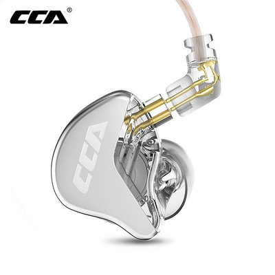 Cca CRA 入耳式有線 HiFi 耳機監聽耳機新手消除運動遊戲耳塞式耳機