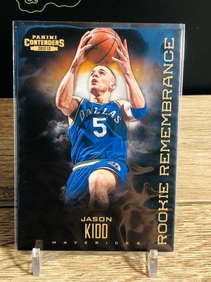 12-13 contenders Jason Kidd rookie remembrance