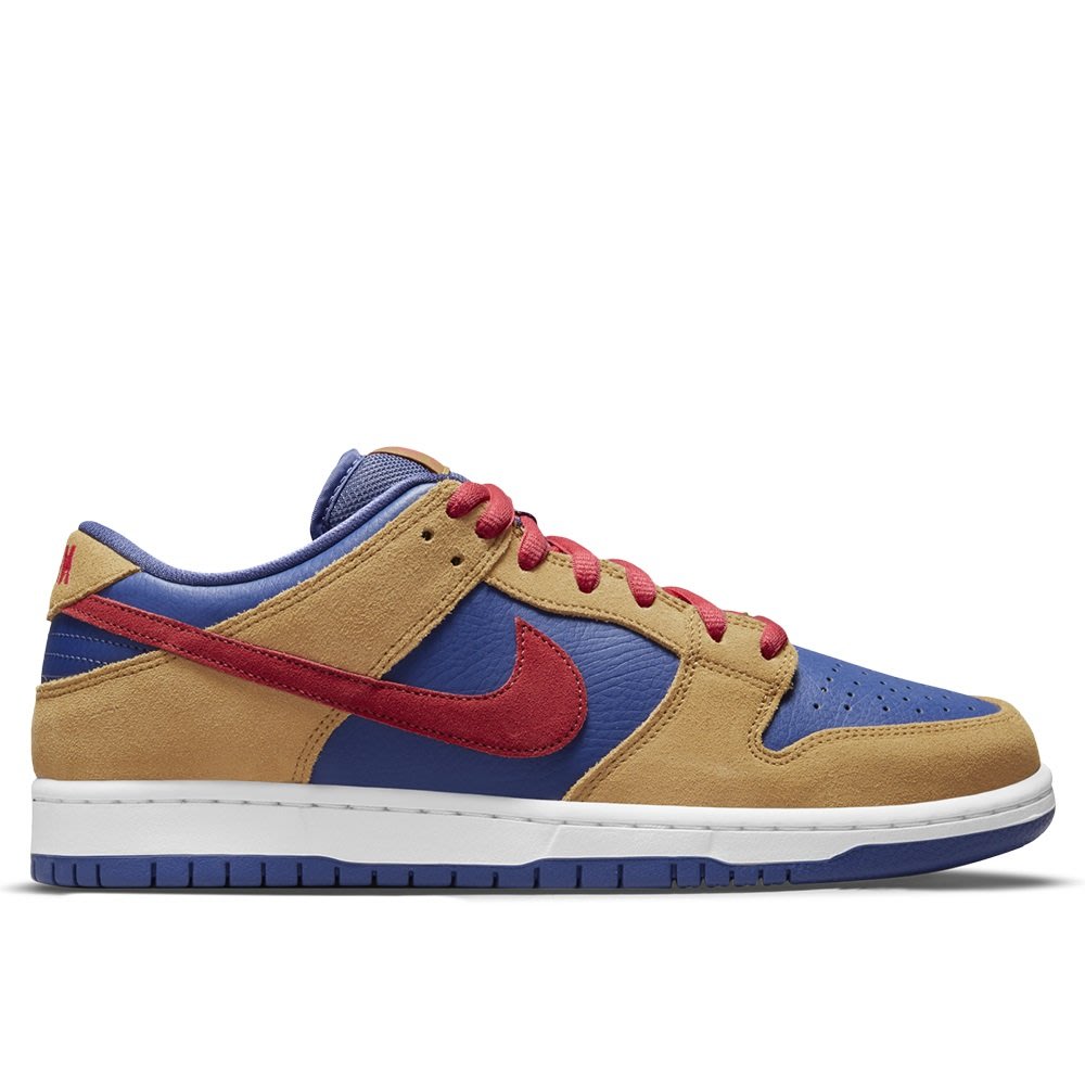 預購商品】NIKE SB DUNK LOW PRO PAPA BEAR 土黃紅藍【BQ6817-700