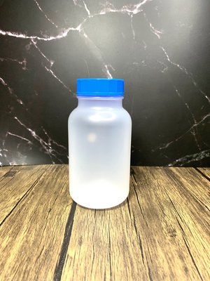 500ml PP 藍蓋廣口瓶 塑膠廣口瓶  樣本瓶 收納瓶（附內塞)賣場有100-1000ml