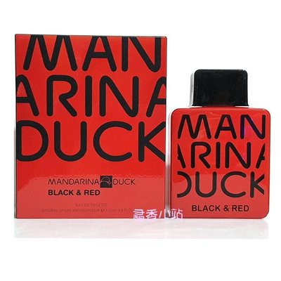 《尋香小站 》Mandarina Duck Black &amp; Red 淡香水100ml  全新正品/外盒些微凹損