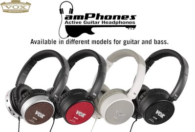 小叮噹的店- 耳機效果器 VOX amPhones (AC30/BASS/LEAD/TWIN) 鐵三角耳機