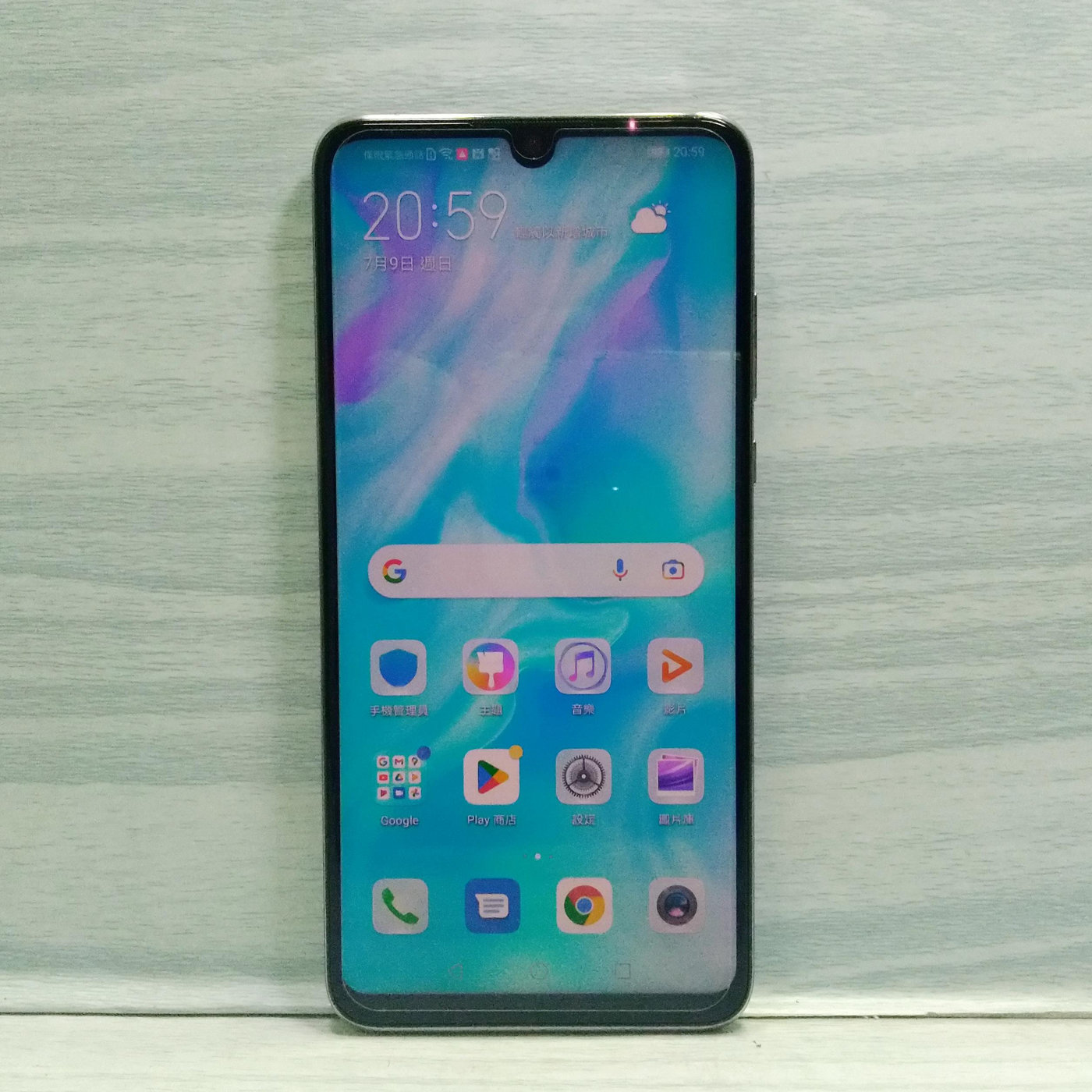 現貨)HUAWEI nova 4e 6.15吋6G/128G 白色指紋辨識雙卡雙待(二手機