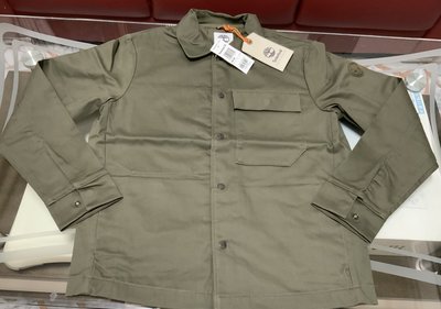 全新 Timberland 軍綠色  雙口袋 工裝外套 1元起標