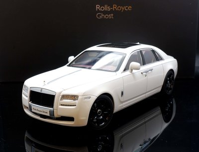 【M.A.S.H】現貨特價 Kyosho 1/18 Rolls Royce Ghost Arktic White