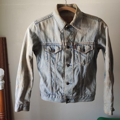 已售 超舊自然泛黃vintage Levis 牛仔外套 jeans jacket 70505 78500 領口微破 outer Levi's nudie r