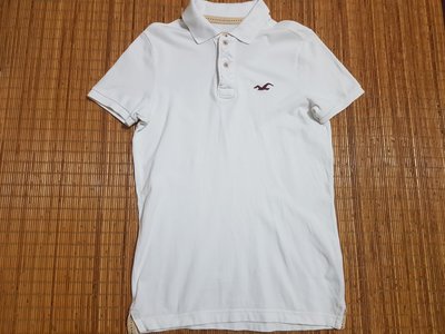 (抓抓二手服飾)  HOLLISTER  POLO衫  白色   S