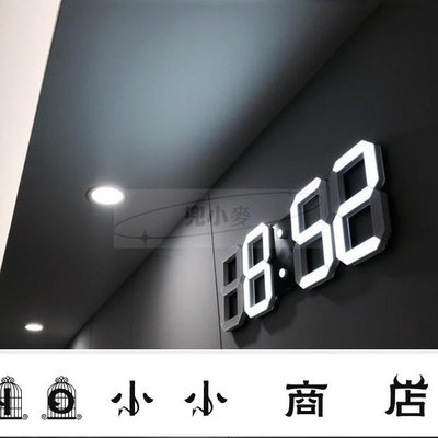 msy-(大款) LED數字時鐘 立體電子時鐘 可壁掛 科技電子鐘 數字鐘 電子鬧鐘 掛鐘 萬年曆 3D時鐘