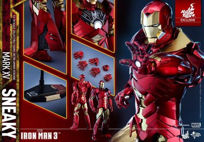 全新 Hot Toys MMS396 1/6 限定版 Iron Man 鋼鐵人3 詭秘 馬克15 MK Mark 15