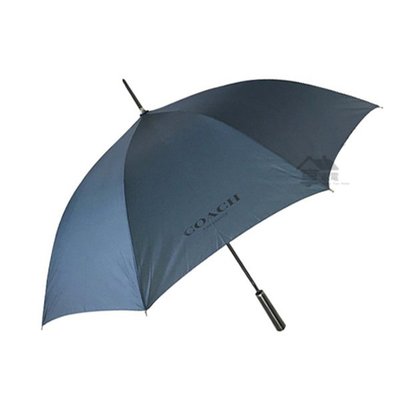 COACH 蔻馳 時尚藍調雙層晴雨傘 享家電