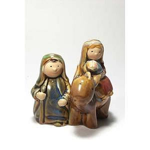 【基督教禮品】 聖誕節禮品 擺飾 陶瓷擺飾 約瑟 馬利亞 小耶穌