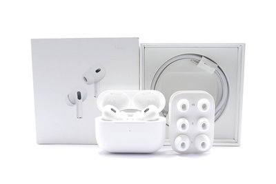 【台中青蘋果】Apple AirPods Pro 2 USB-C 二手 無線藍牙耳機 #87609