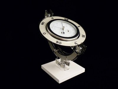 ✿♥ 義大利 Incantesimo 設計師 340M 石英 掛鐘 壁鐘 天氣 溫度 濕度 桌鐘 座鐘（非 瑞士 德國