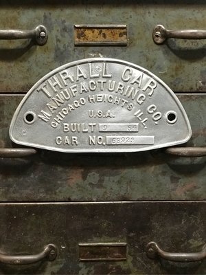 美國 Thrall Car Co. 老鐵牌
