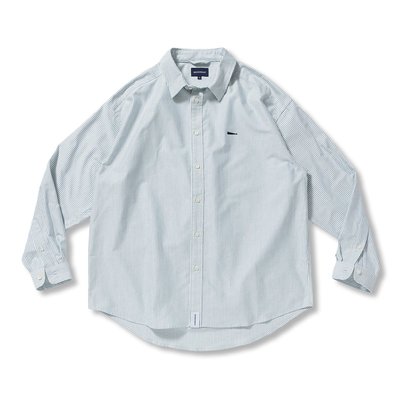 W_plus】DCDT 22ss -KENNEDY'S OXFORD STRIPE LS SHIRT STANDARD