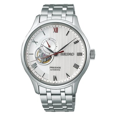 公司貨附發票｜SEIKO 精工 Presage 開芯機械錶 SSA443J1 / 4R39-00W0S