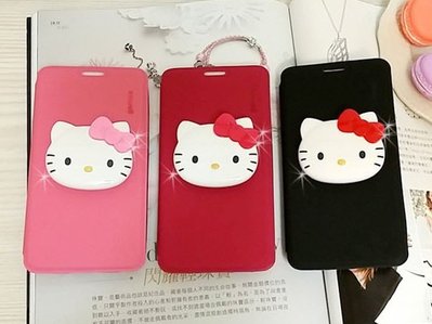 韓國kitty貓皮套Note 5 Note 4 3 HTC E9 M9 Z3手機殼手機套iphone 6 S Plus