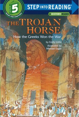 ＊小貝比的家＊STEP INTO READING: THE TROJAN HORSE HOW THE GREEKS W