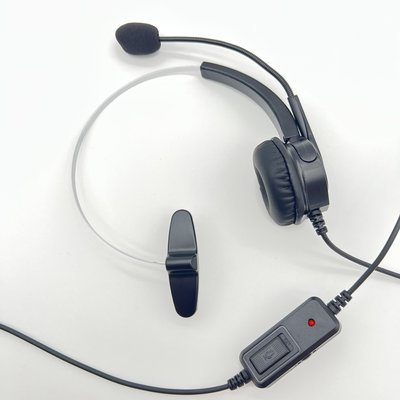 安立達ARISTEL DKP68BW 單耳耳機麥克風 含調音靜音 耳麥線控調整音量