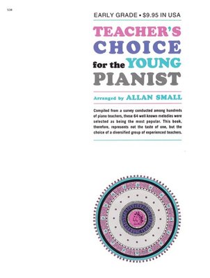 【599免運費】Teacher's Choice for the Young Piani Alfred 00-534