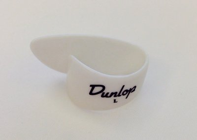 立昇樂器 Dunlop 拇指套/拇指套環/拇指PICK/拇指彈片 美國製 白色 M號/L號 40元/個