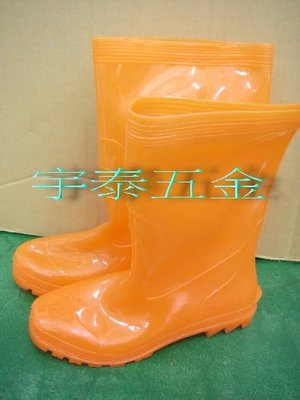 YT（宇泰五金）正台灣製(新松鹿)黃色單層雨鞋/黃色雨鞋/單層雨鞋/農漁業.釣魚.下水道...均能使用/清倉大特賣