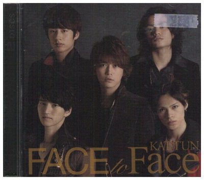 新尚唱片/ KAT-TUN FACE TO FACE CD+DVD 二手品-2317-1