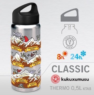 【LED Lifeway】Laken 西班牙 (公司貨) CLASSIC THERMO 保溫瓶(0.5L) #KTA5