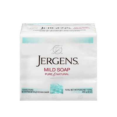 Jergens 婕可詩 溫和潤膚皂 85gx3入 香皂 肥皂 沐浴皂 美肌皂【V005556】PQ 美妝