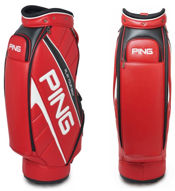 【飛揚高爾夫】Ping 5孔桿袋(CB-U191) ,紅 #PI19A510603 (JV) 球袋