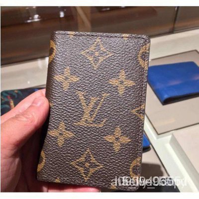 【二手正品】 Louis Vuitton LV短夾 M60502 N63143 N63145經典花紋信用卡簡便短夾 EI