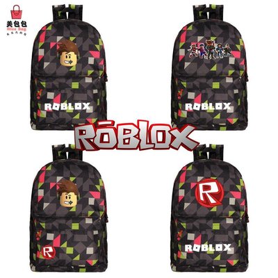 Robux 便宜包 Roblox 遊戲學校 Roblox bag oblox Robux 背包書包男士斜背包Robux 收納包